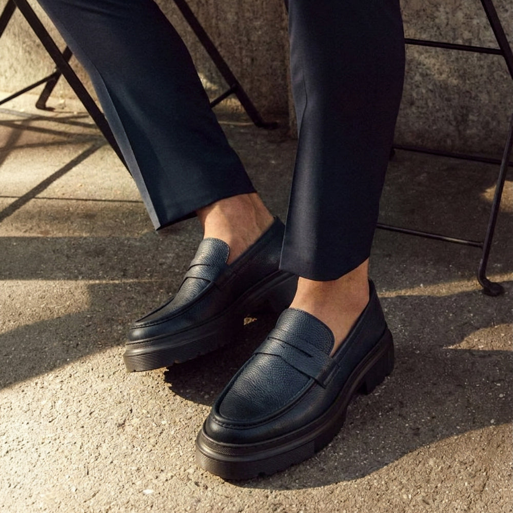 Penny Cuir Bleu