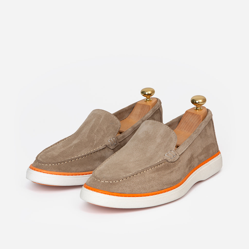 Mocassin Loro Daim Beige