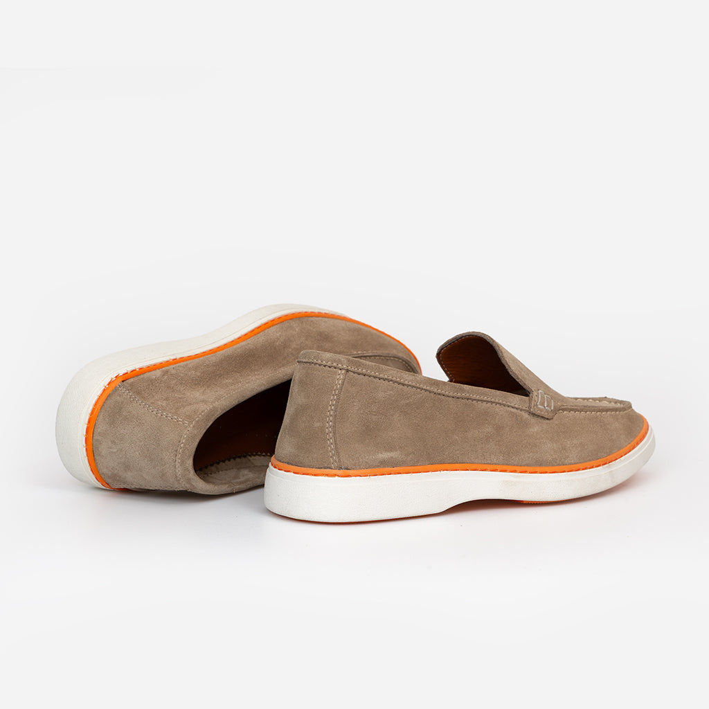 Mocassin Loro Daim Beige