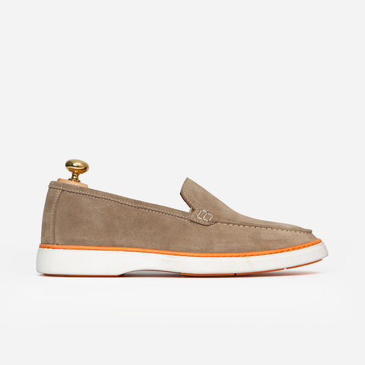 Mocassin Loro Daim Beige