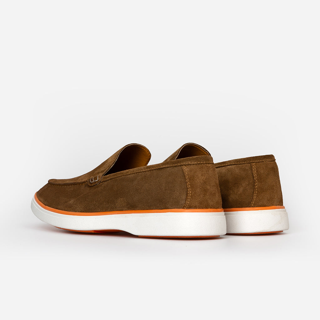 Mocassin Loro Daim Tabac