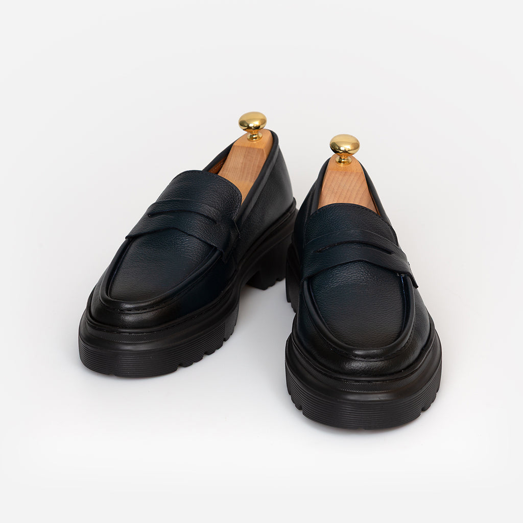 Penny Cuir Bleu
