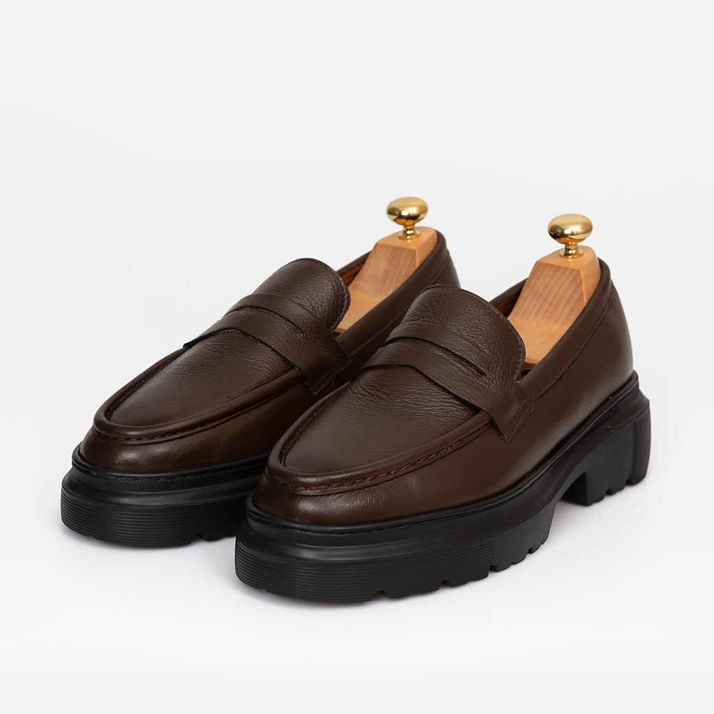 Penny Cuir Marron