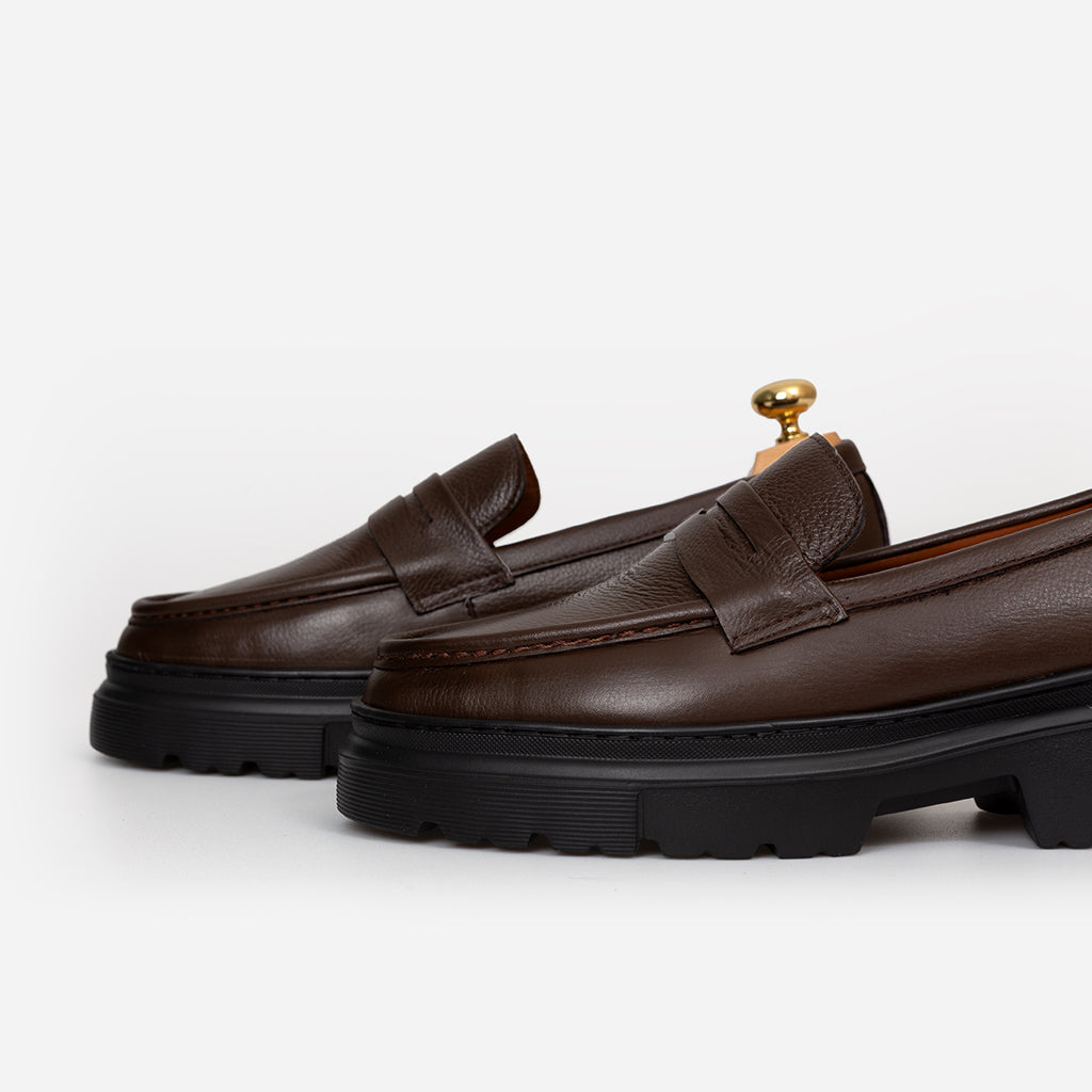 Penny Cuir Marron