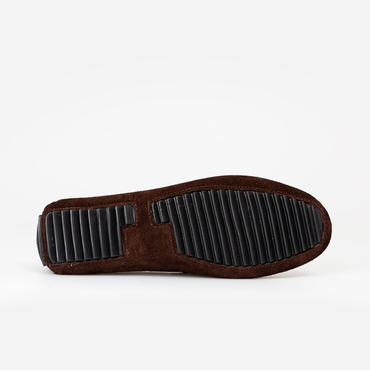 Mocassin Driver Daim Marron