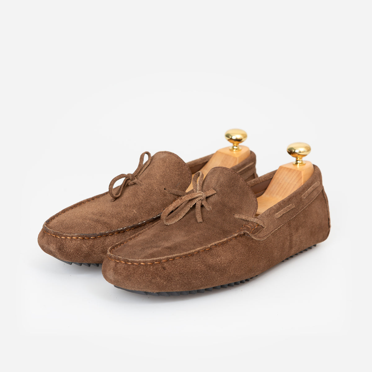 Mocassin Driver Daim Beige