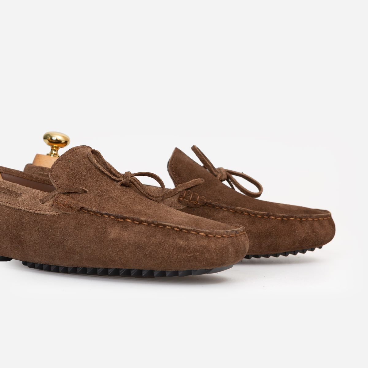 Mocassin Driver Daim Beige