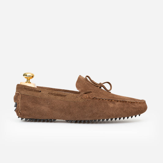 Mocassin Driver Daim Beige