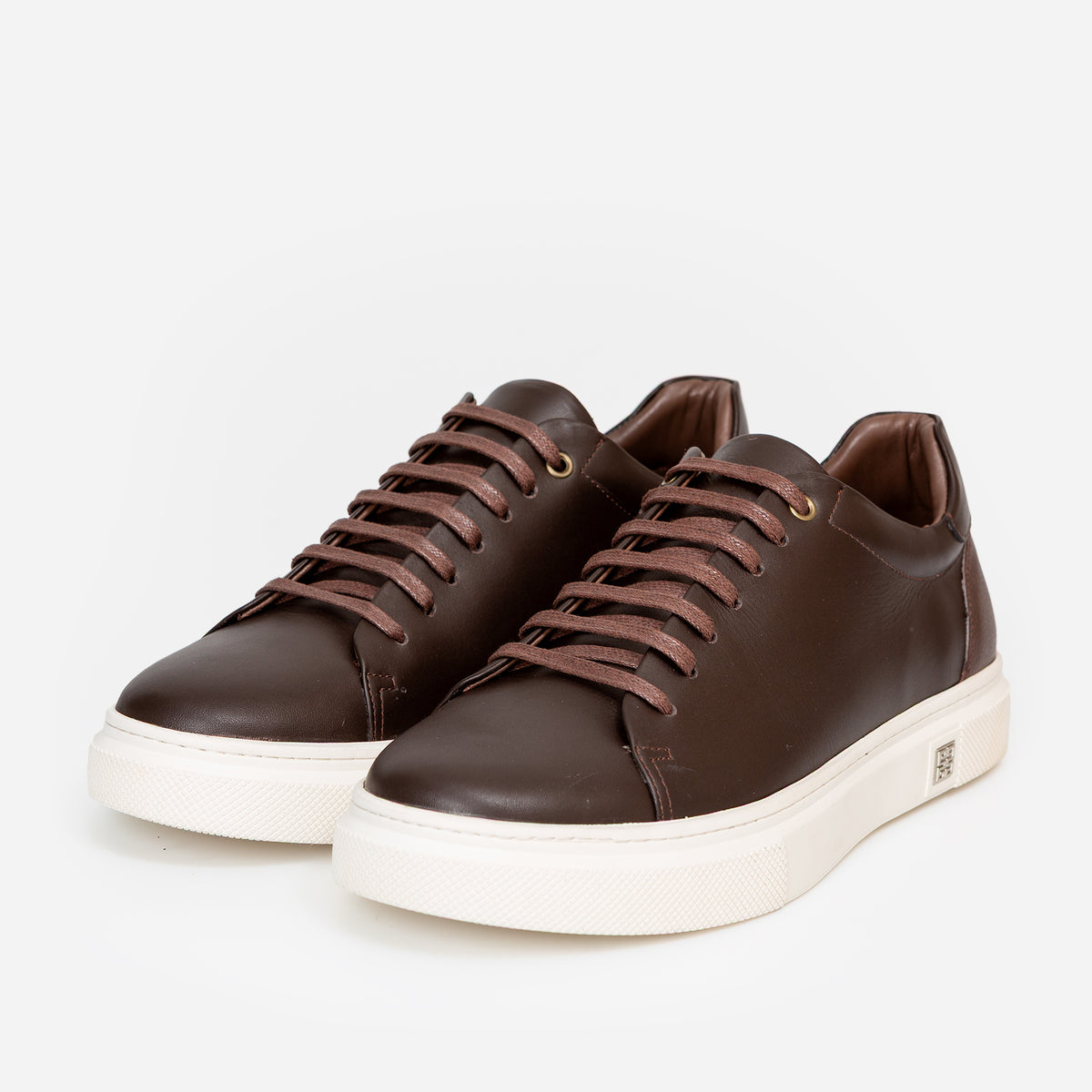 Basket Cuir Marron