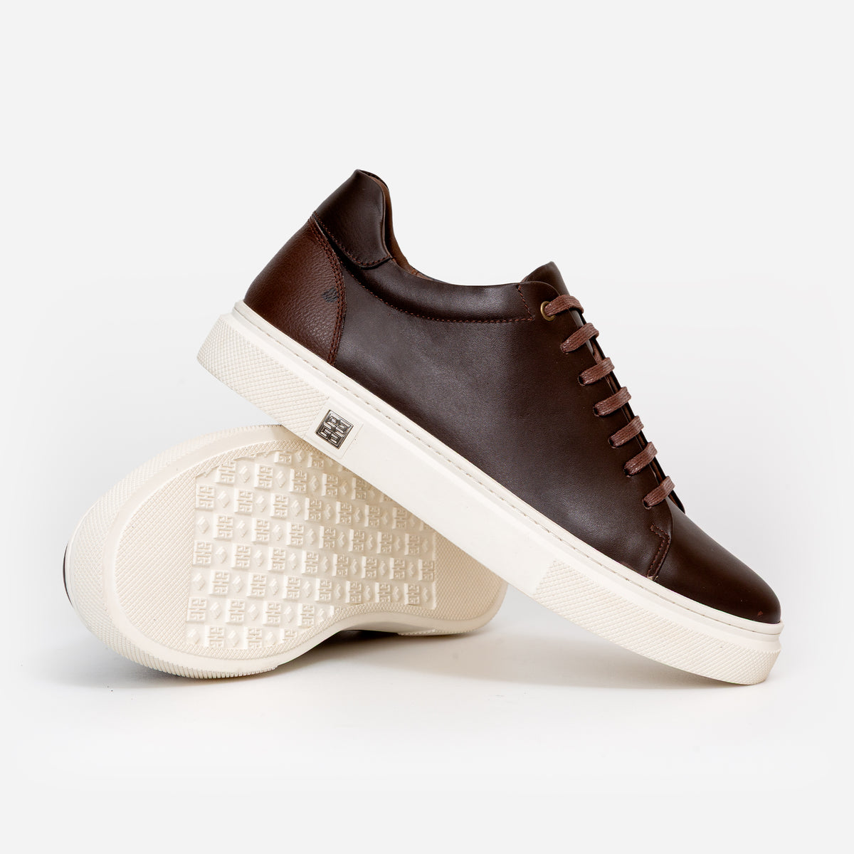 Basket Cuir Marron