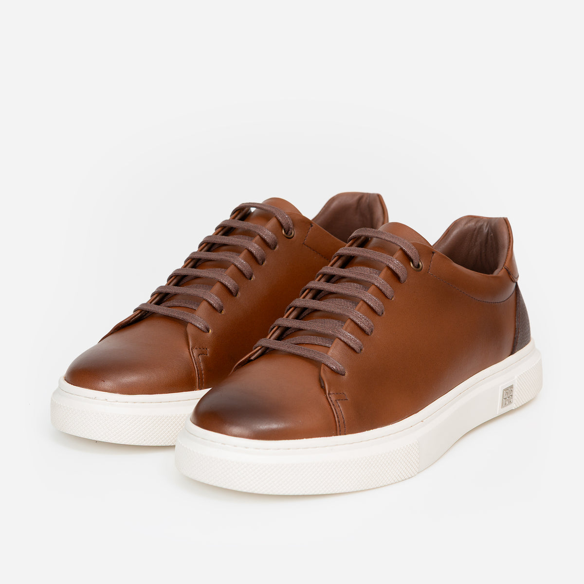 Basket Cuir Tabac