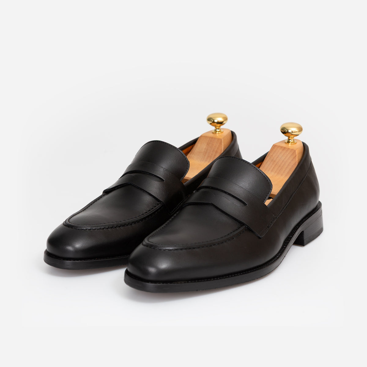 Penny Loafer Cuir Noir