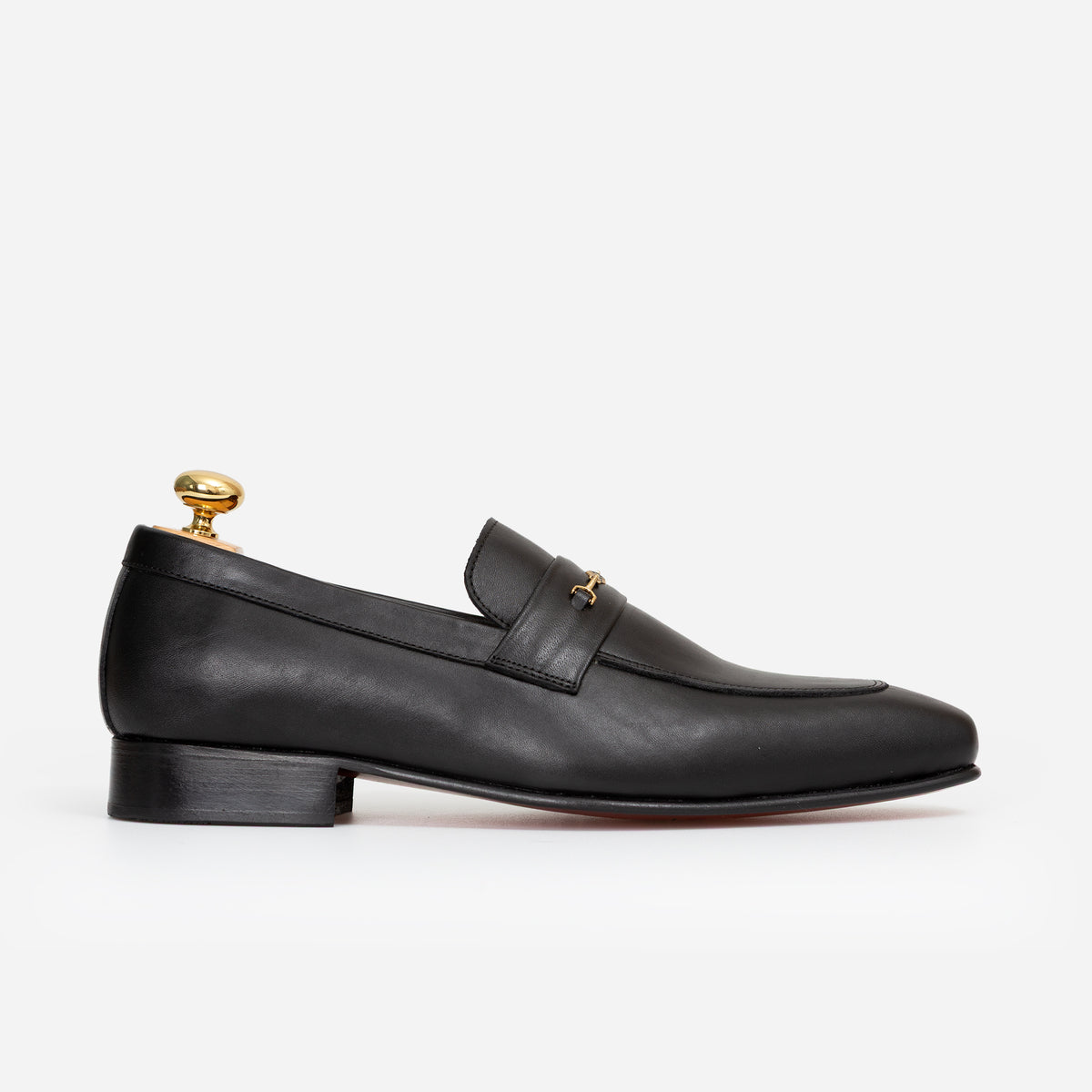 Horsebit Cuir Noir