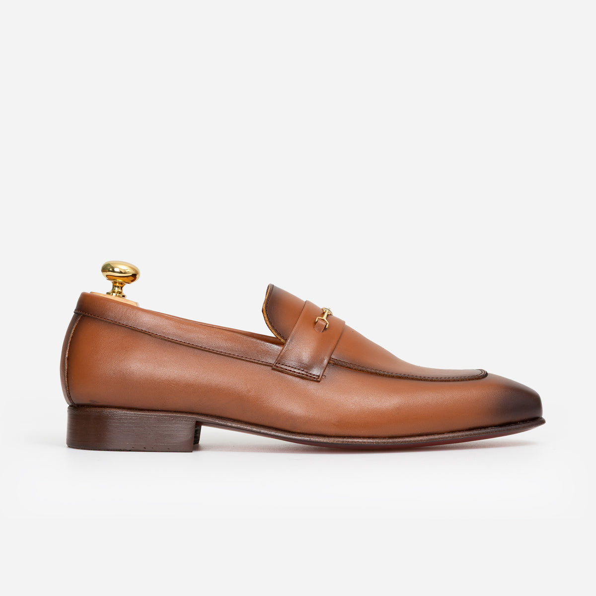 Horsebit Cuir Tabac