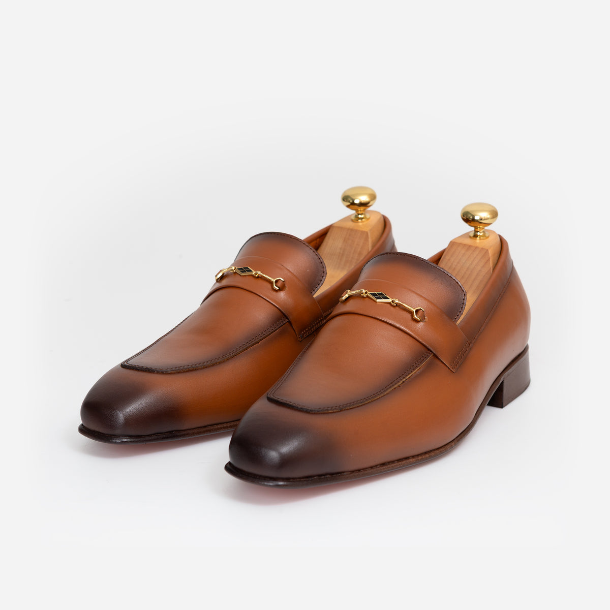 Horsebit Cuir Tabac